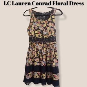 LC Lauren Conrad Floral Dress